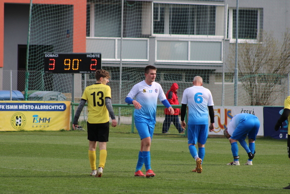 FK ISMM Město Albrechtice 3-2 TJ Sokol Štěpánkovic